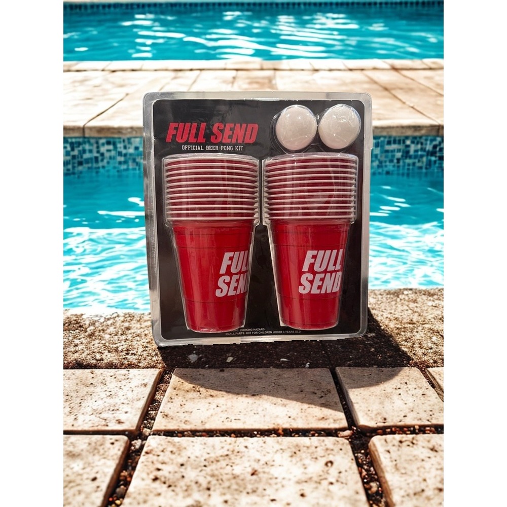 NEW Nelk Boys FullSend‎ Beer Pong Set